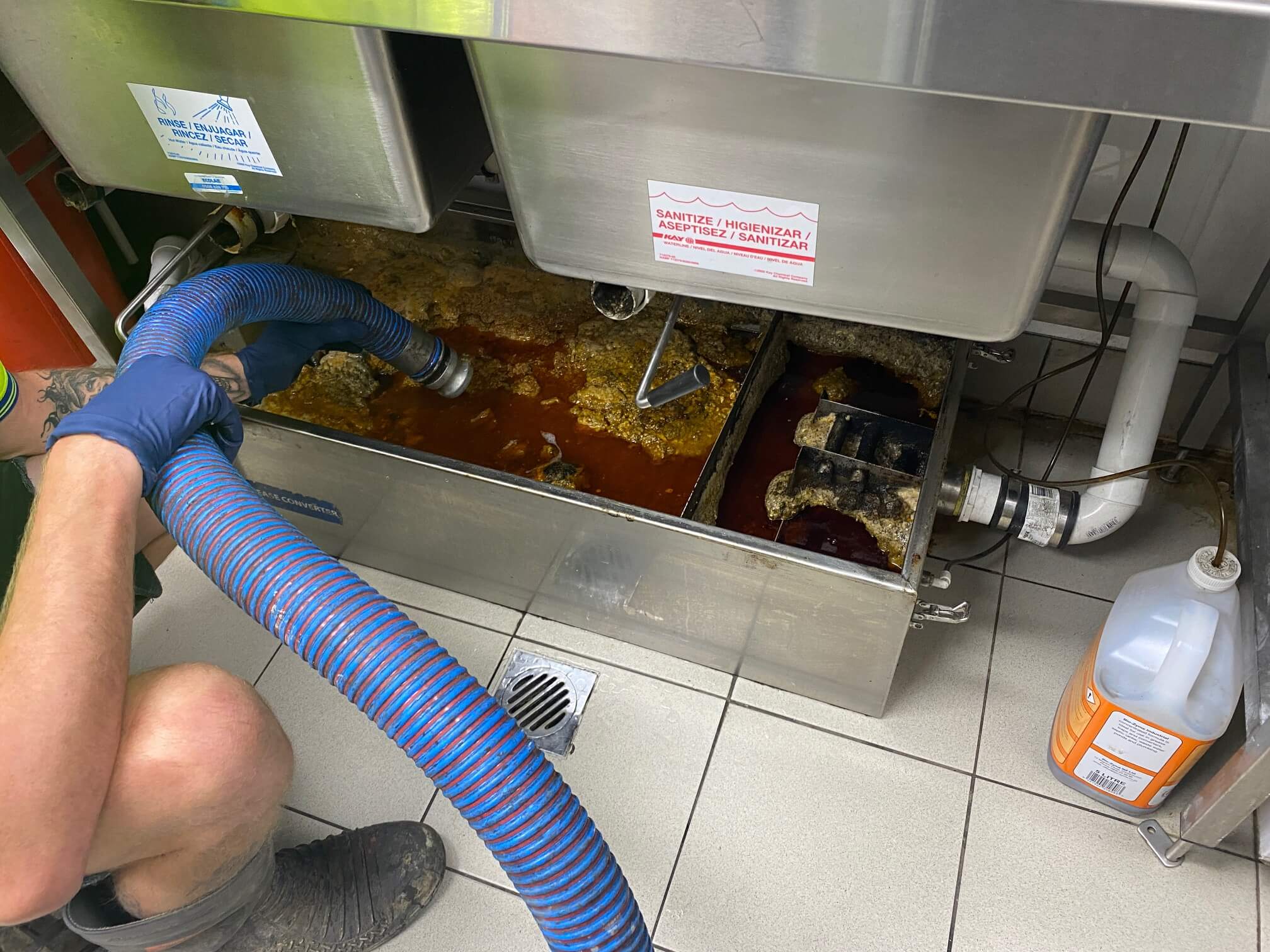 Grease Trap Cleaning in Fall River